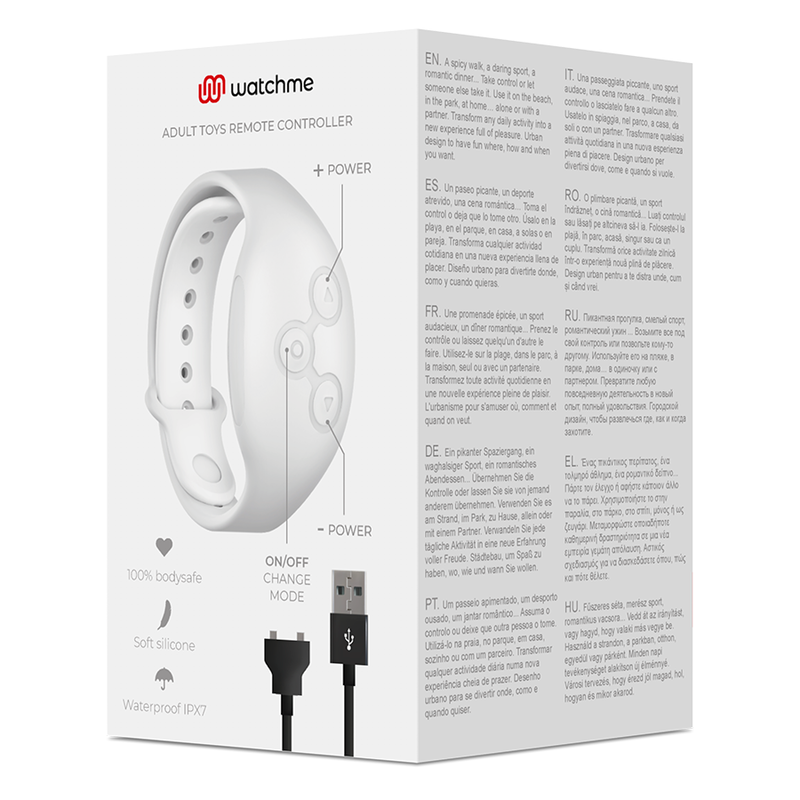 WATCHME - DRAADLOZE TECHNOLOGIE HORLOGE MET AFSTANDSBEDIENING NIVEO