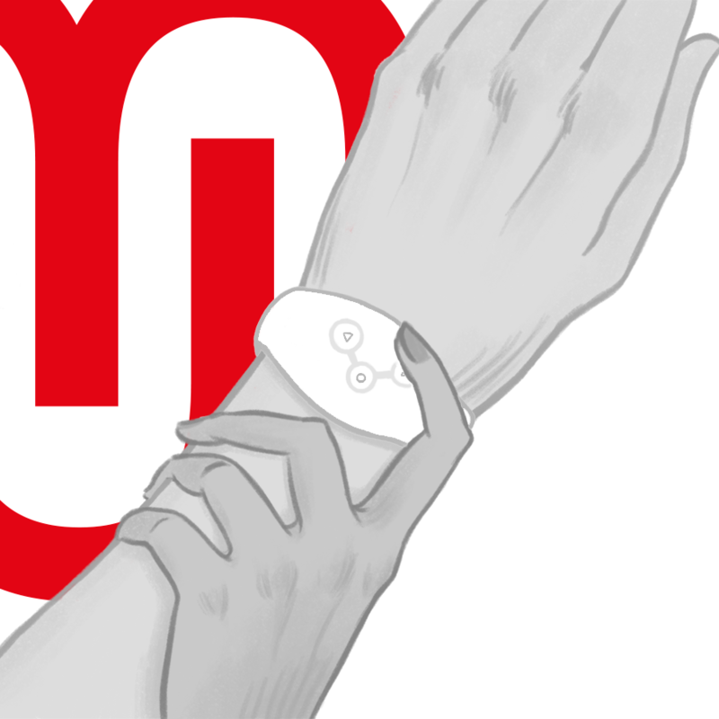 WATCHME - DRAADLOZE TECHNOLOGIE HORLOGE MET AFSTANDSBEDIENING NIVEO