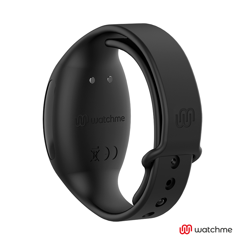 WATCHME - DRAADLOZE TECHNOLOGIE HORLOGE MET AFSTANDSBEDIENING, JETZWART