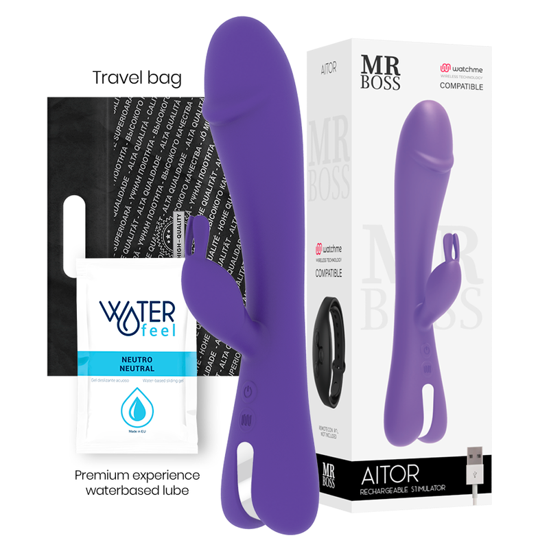 MR BOSS - AITOR RABBIT COMPATIBEL MET WATCHME DRAADLOZE TECHNOLOGIE
