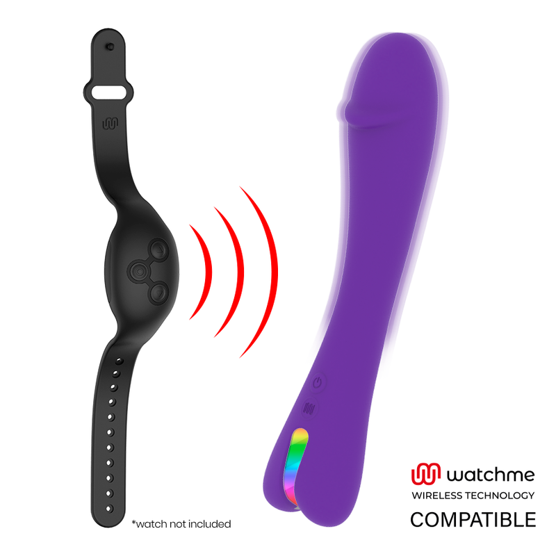 MR BOSS - ENZO VIBRATOR COMPATIBEL MET WATCHME DRAADLOZE TECHNOLOGIE