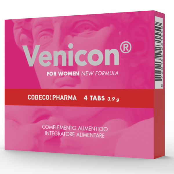 COBECO - VENICON LIBIDO SUPPLEMENT VOOR VROUWEN 4 CAPSULES