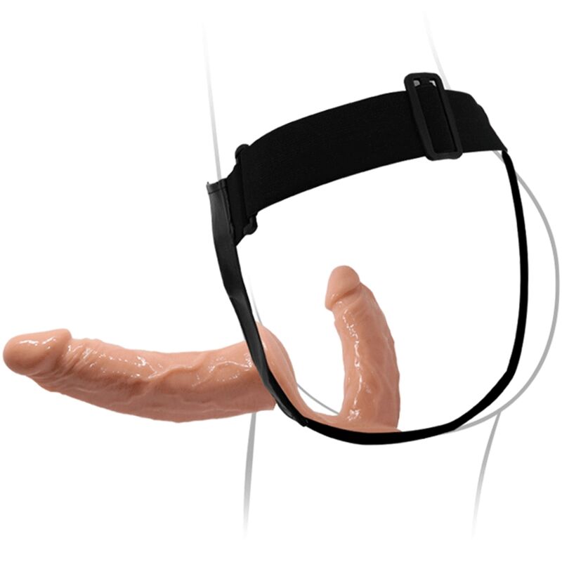 DANS - ULTRA PASSIONEEL HARNAS DUBBELE DILDO'S MET HARNAS