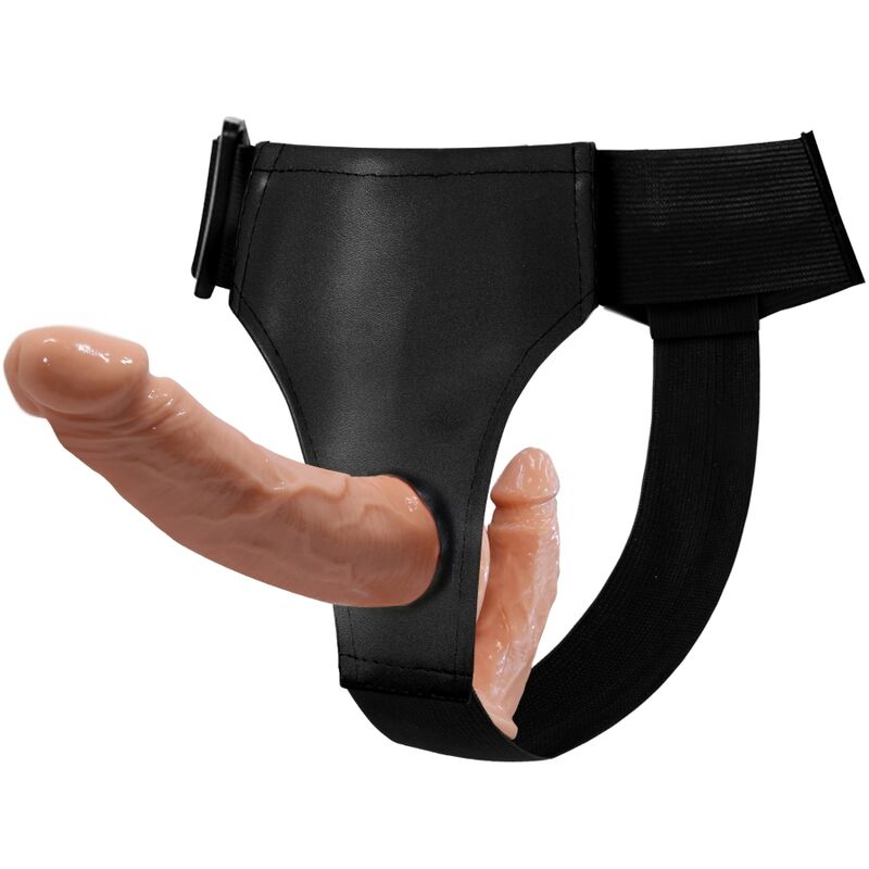 DANS - ULTRA PASSIONEEL HARNAS DUBBELE DILDO'S MET HARNAS