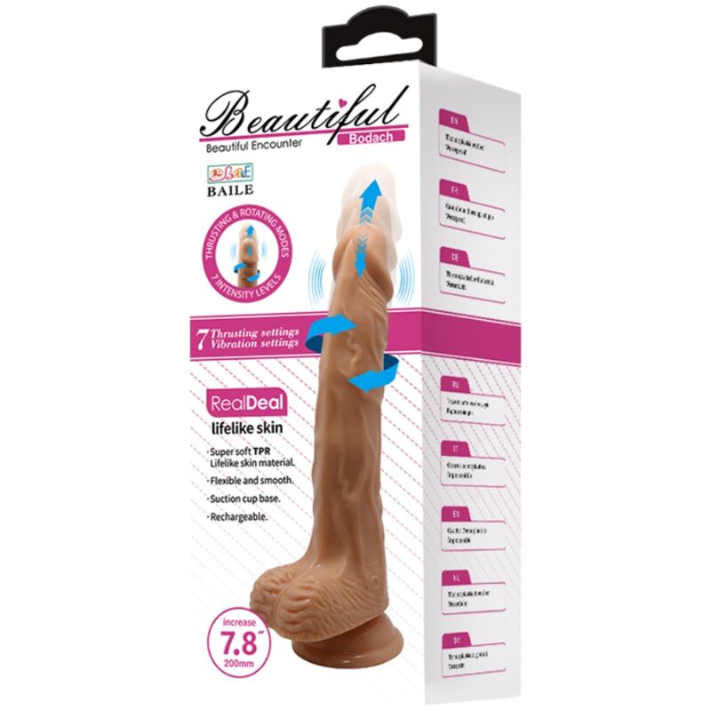 DANS - MOOIE ONTMOETING BODACH VIBRATIE EN ROTATIE 20 CM