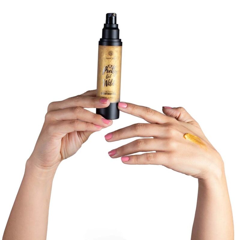 SECRETPLAY - MOOIE MAAR WILDE LICHAAMSGLANSOLIE 50 ML
