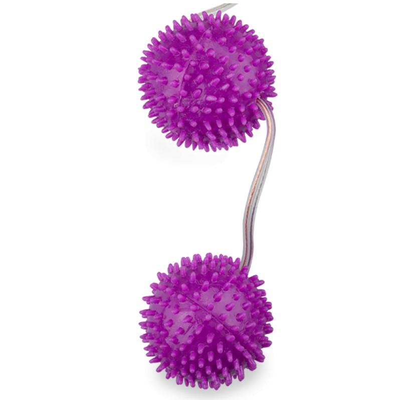 DANCE - EEN DIEP GENOT PAARSE GETEXTUREERDE BALLEN 3.60 CM