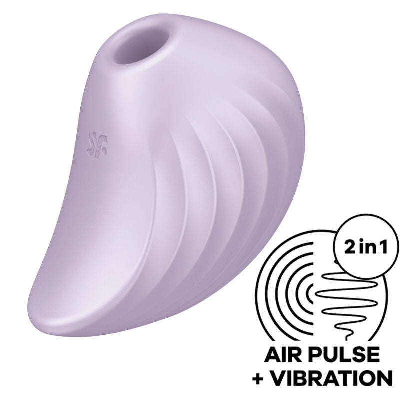 SATISFYER - PEARL DIVER STIMULATOR EN VIBRATOR GROEN
