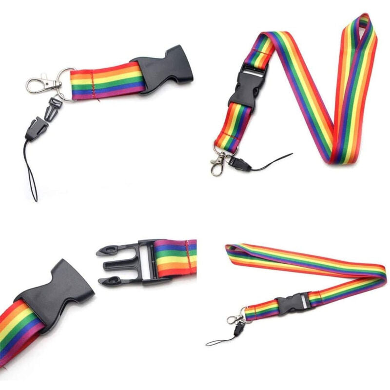 PRIDE - LGBT-VLAG-LANYARD
