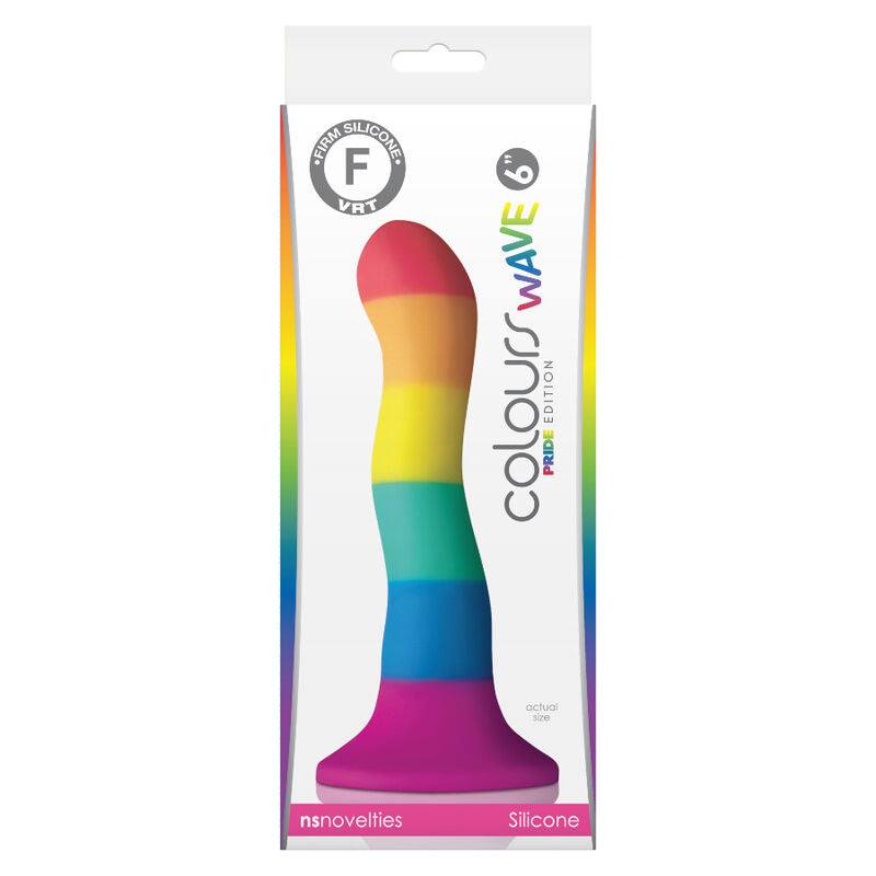 PRIDE - DILDO WAVE LGBT VLAG 17 CM