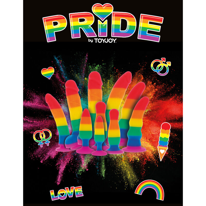 PRIDE - TWINK PLUG LGBT VLAG 8,5 CM