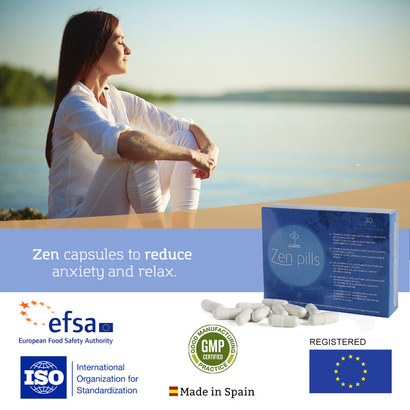 500 COSMETICS - ZEN PILLS CÁPSULAS RELAJACIÓN Y REDUCCIÓN ANSIEDAD