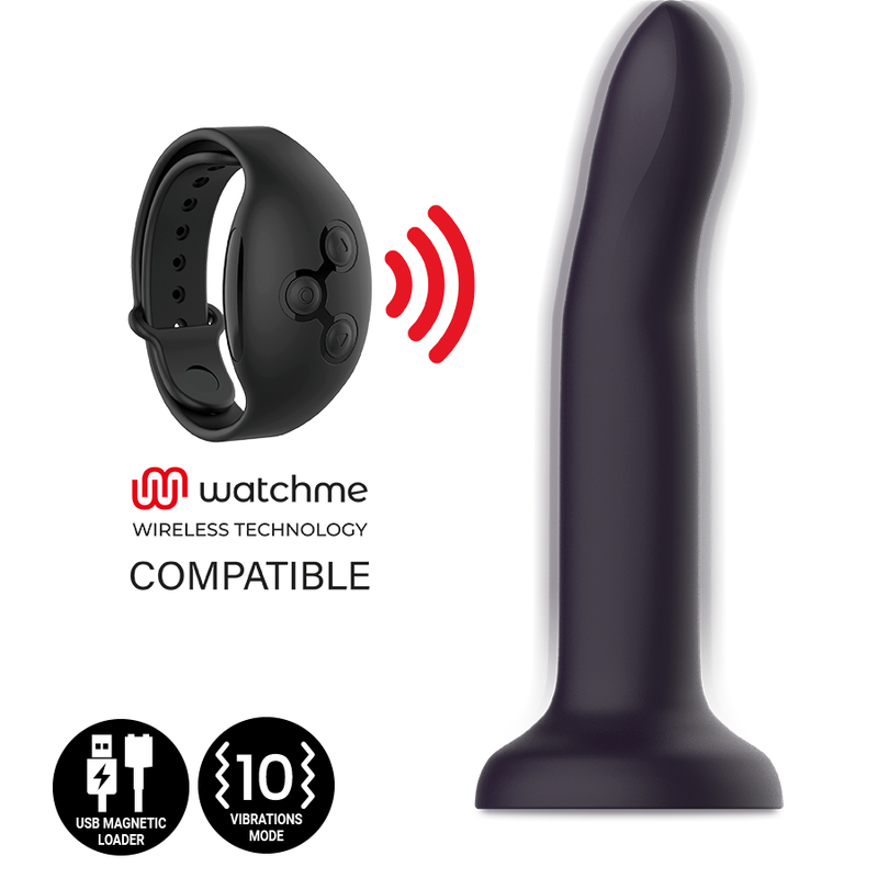 MYTHOLOGY DUMAN MYSTIC DILDO S - VIBRATOR COMPATIBEL MET WATCHME DRAADLOZE TECHNOLOGIE