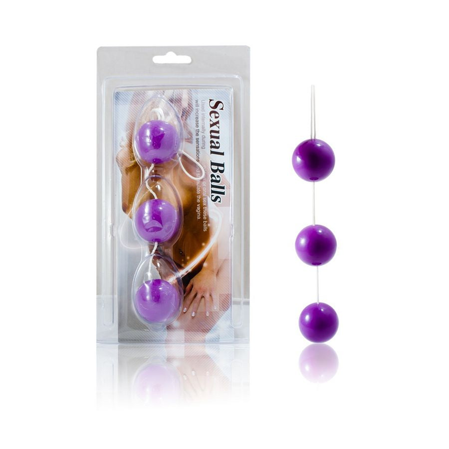 DANS - PAARSE ANALE BALLENSTRIP ABS