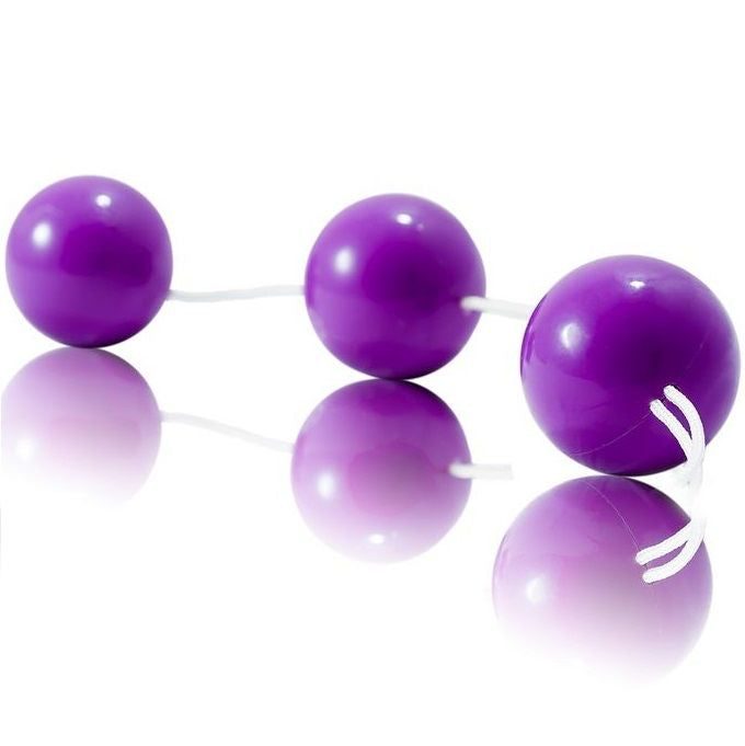 DANS - PAARSE ANALE BALLENSTRIP ABS