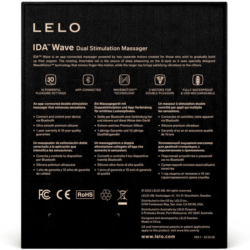LELO - IDA WAVE CORAL MASSAGER VOOR KOPPELS