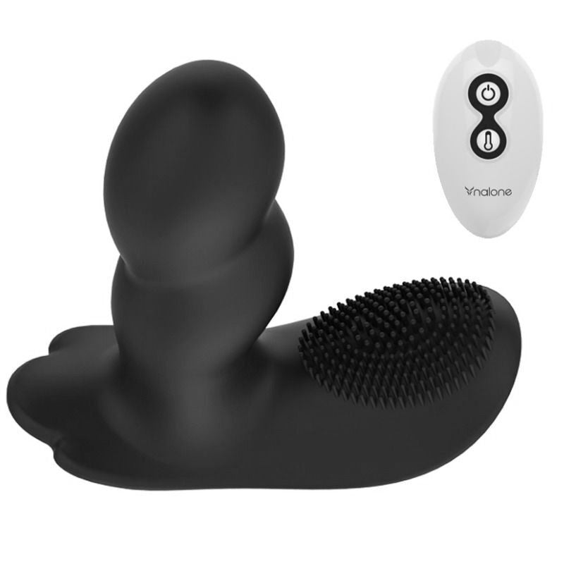 NALONE - LOLI MASSAGER MET AFSTANDSBEDIENING - ZWART