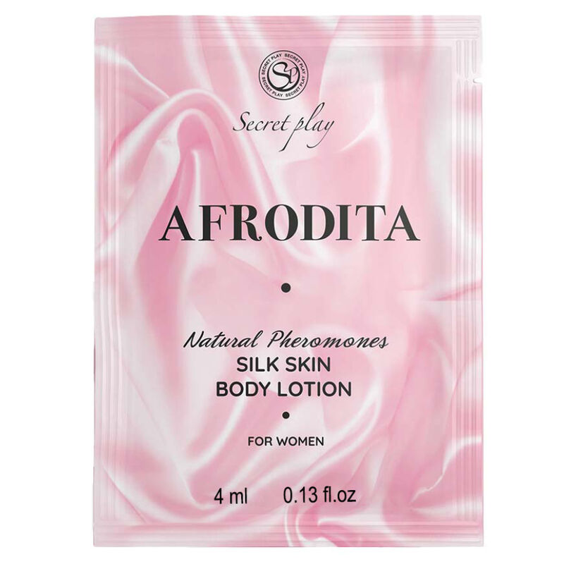 SECRETPLAY - ENKELE DOSIS BODYLOTION ZIJDEZACHTE HUID APHRODITE 4 ML