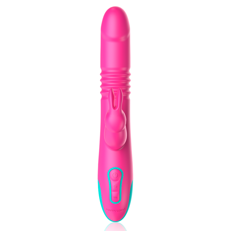 HAPPY LOKY - DONALD DRIEVOUDIGE STIMULATIE: ANAAL, G-SPOT &amp; CLITORIS COMPATIBEL MET WATCHME DRAADLOZE TECHNOLOGIE