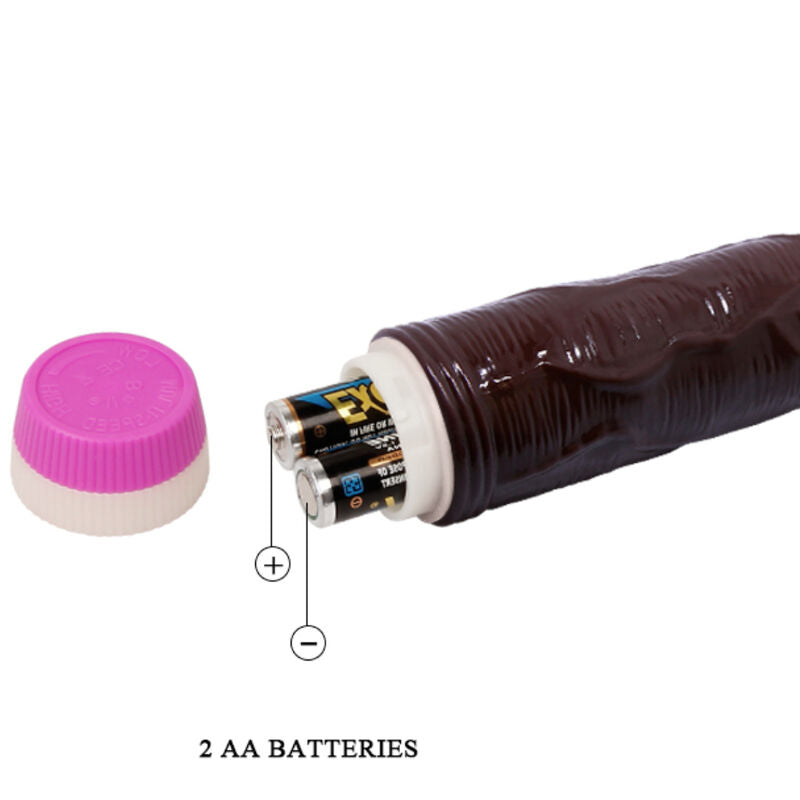 DANCE - GOLVEN VAN PLEZIER VIBRATOR 23 CM BRUIN