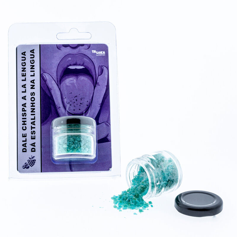 TALOKA - LAAT JE TONG SCHITTEREN! MAGISCHE KUSSEN BLAUWE FRAMBOOS