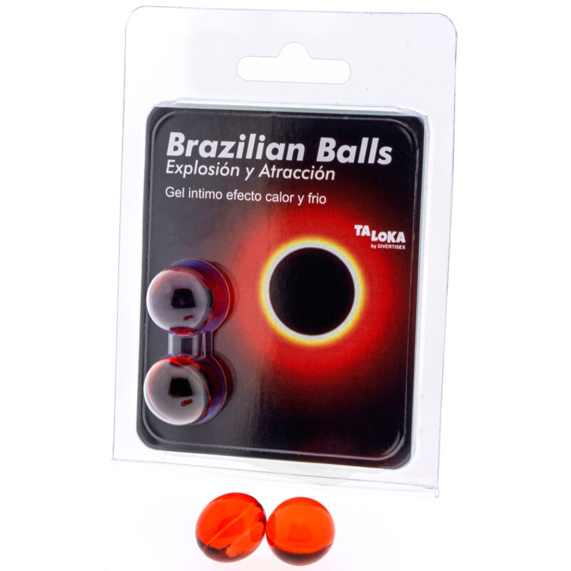 TALOKA - BRAZILIAANSE BALLEN SPANNENDE GEL MET WARM EN KOUD EFFECT 2 BALLEN