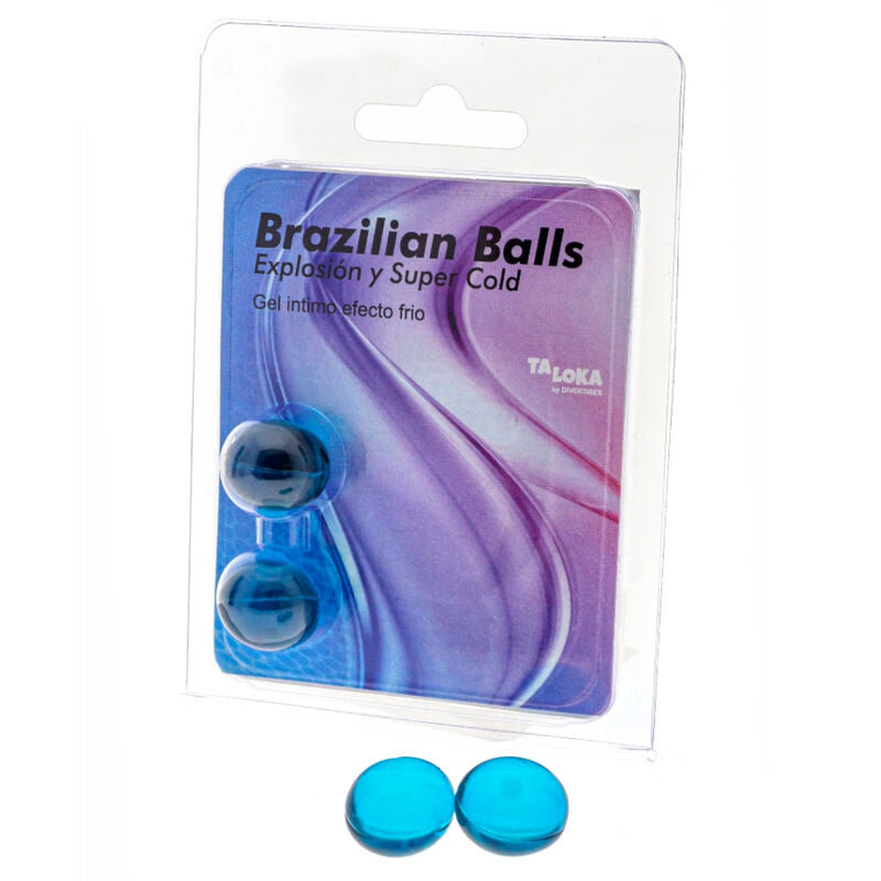 TALOKA - BRAZILIAANSE BALLEN OPWINDENDE GEL KOELEND EFFECT 2 BALLEN