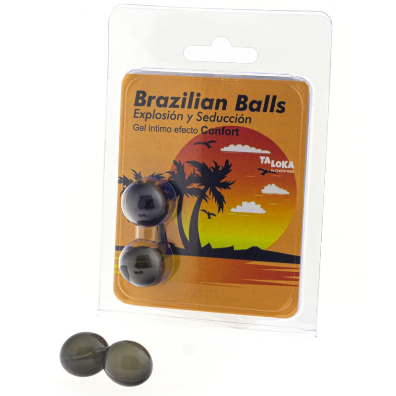 TALOKA - BRAZILIAANSE BALLEN EXCITING GEL COMFORT EFFECT 2 BALLEN