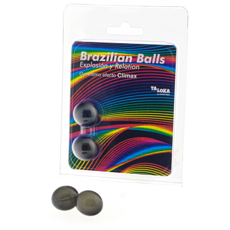 TALOKA - BRAZILIAANSE BALLEN SPANNENDE CLIMAX EFFECT GEL 2 BALLEN