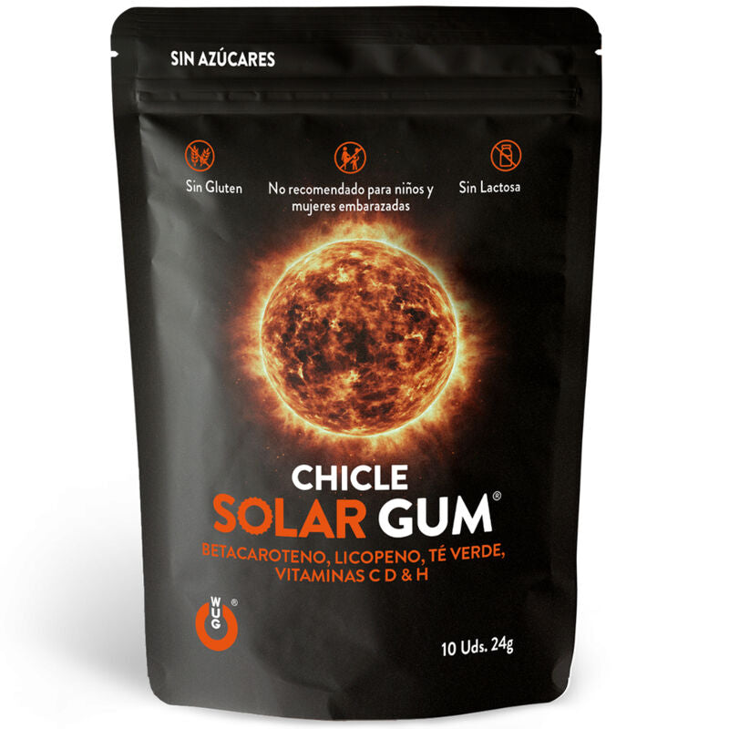 WUG GUM - ZONNEBRUINGOM 10 STUKS