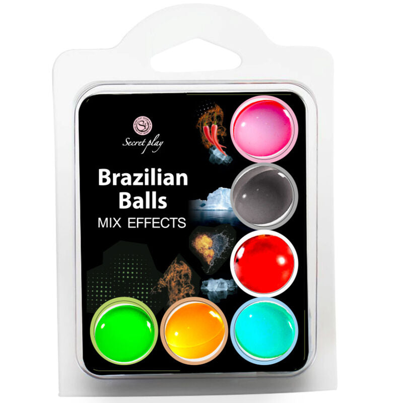 GEHEIME SPEELSET 6 BRAZILIAANSE BALLEN MIX EFFECTEN