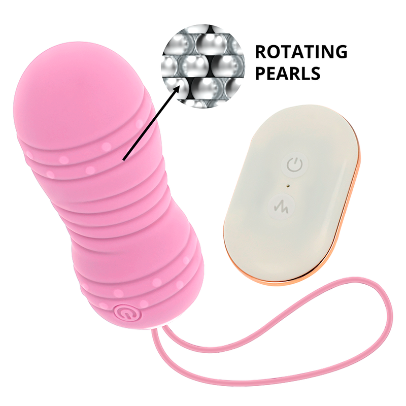 OHMAMA - AFSTANDSBEDIENING EI 7 ROTATIEMODI ROZE