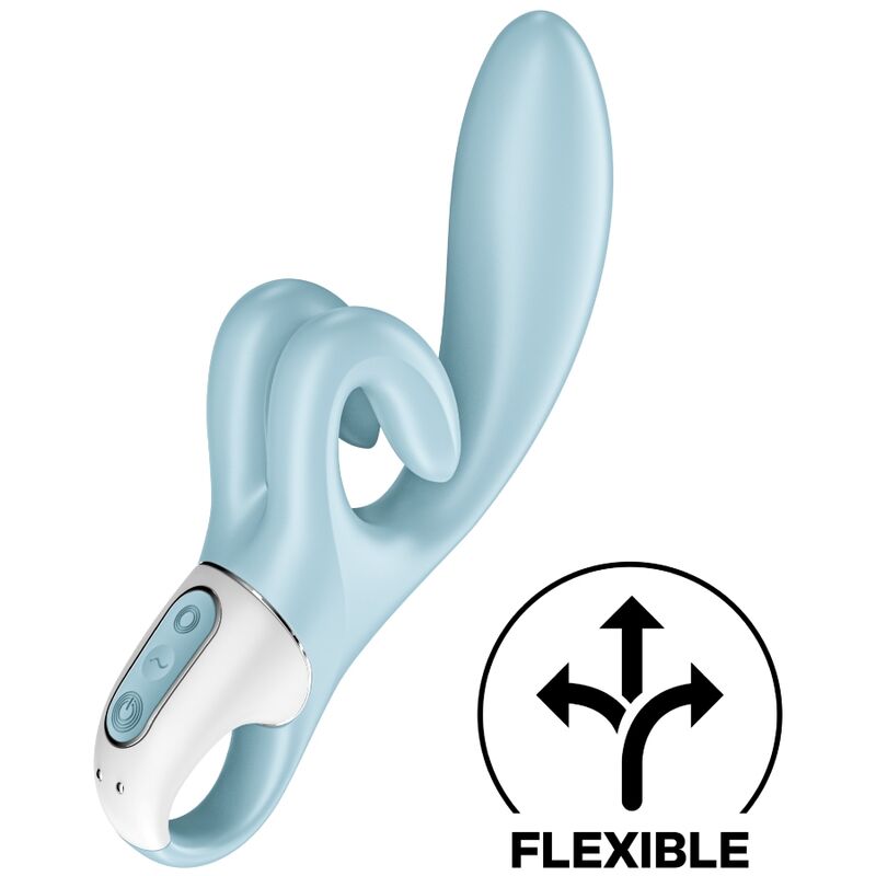 SATISFYER - TOUCH ME BLUE RABBIT VIBRATOR
