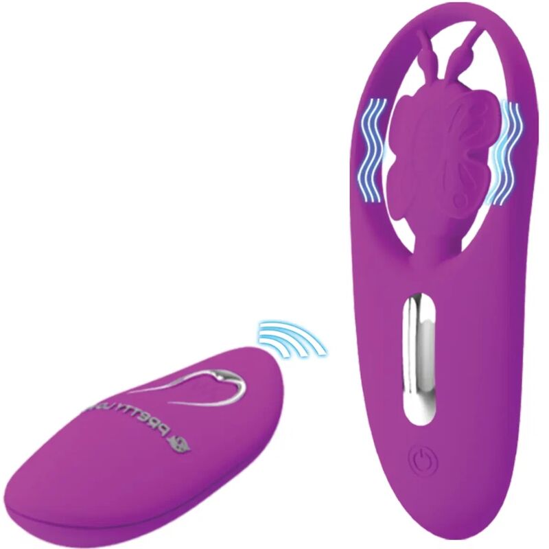 PRETTY LOVE - DANSENDE VLINDER OP AFSTAND BESTUURBARE PANTY STIMULATOR, LILAC