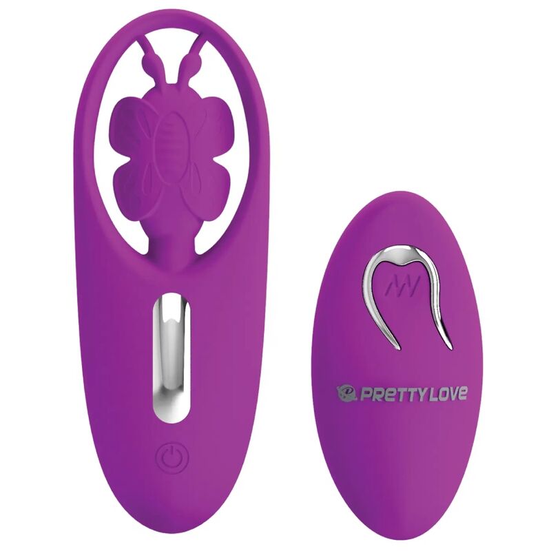 PRETTY LOVE - DANSENDE VLINDER OP AFSTAND BESTUURBARE PANTY STIMULATOR, LILAC