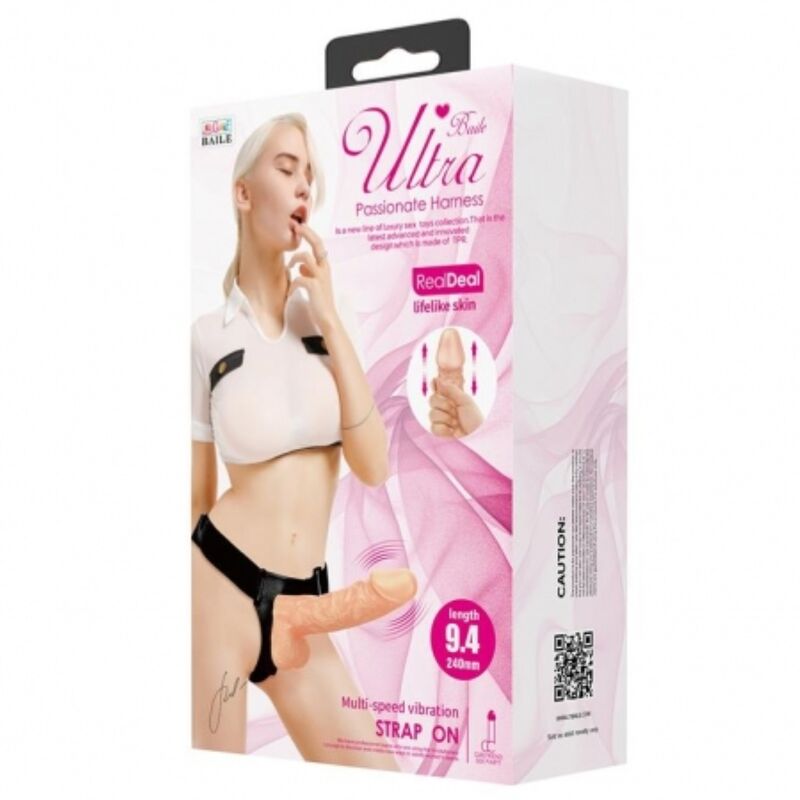 DANCE - ULTRA PASSIONEEL HARNAS 24 CM NATUURLIJK