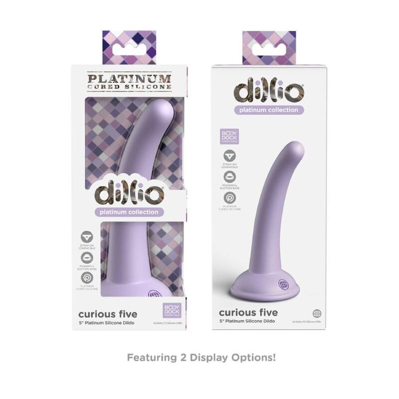 DILLIO - NIEUWSGIERIGE VIJF 12,7 CM LILA