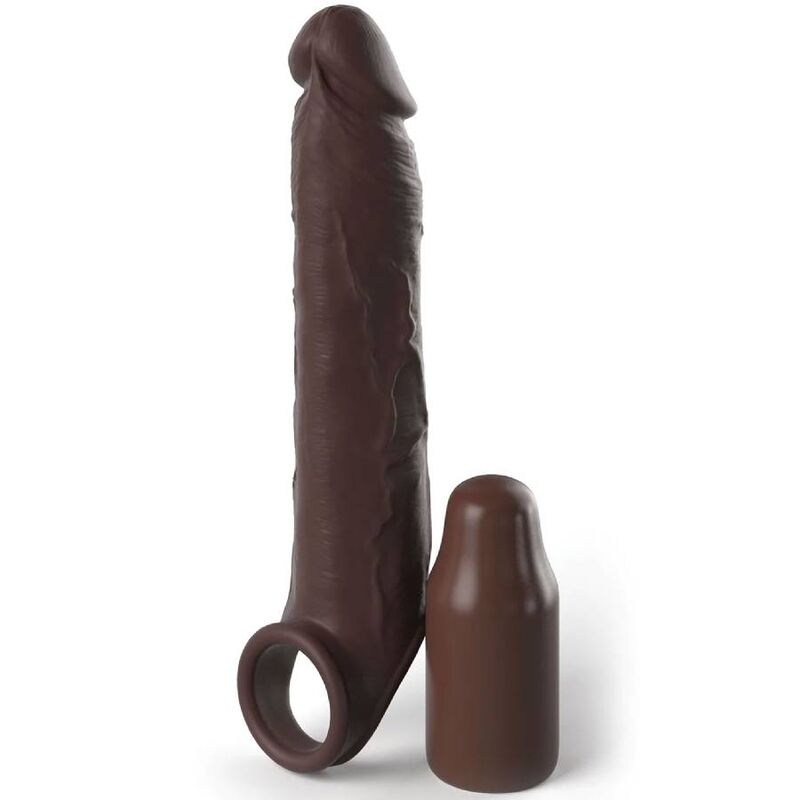 FANTASY X-TENSIONS - PIPEDREAMS VERLENGSTUK MET BAND 17.78 CM BRUIN
