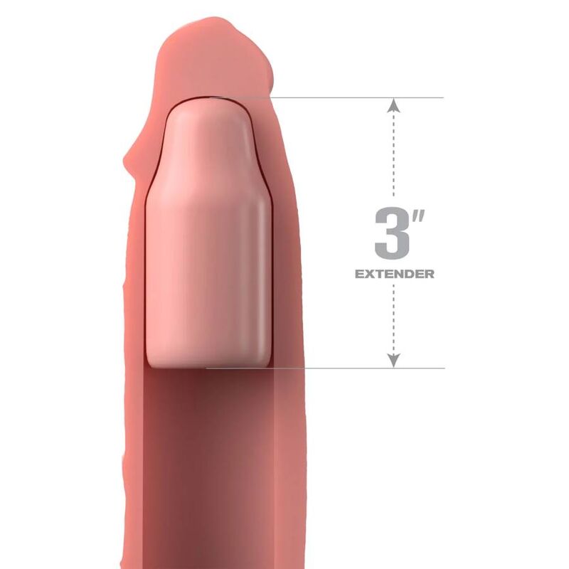 FANTASY X-TENSIONS - PIPEDREAMS MOUW 22,86 CM + 7,62 CM PLUG SKIN