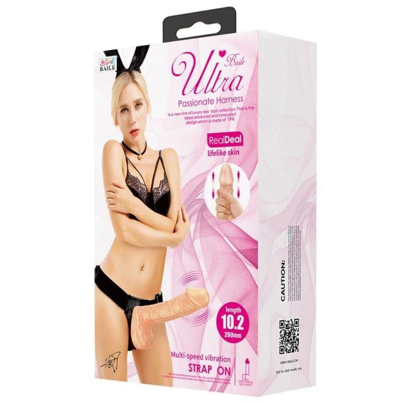 DANCE - ULTRA PASSIONATE HARNAS 26 CM NATUURLIJK