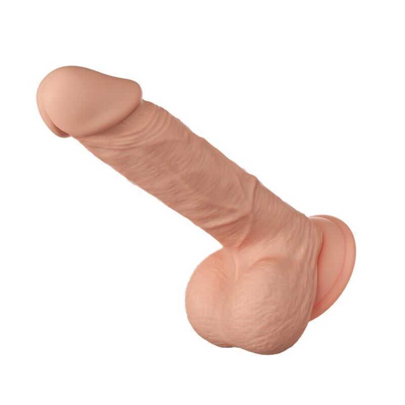 DANCE - PRACHTIGE ONTMOETING BAHAMUT REALISTISCHE FLEXIBELE DILDO 21,8 CM NATUURLIJK