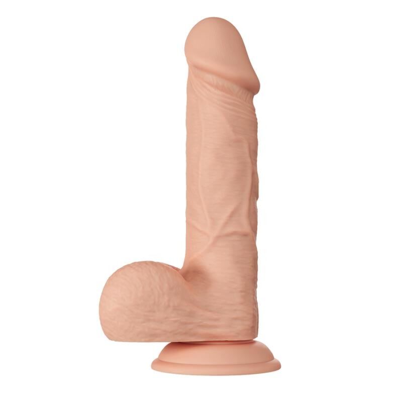 DANCE - PRACHTIGE ONTMOETING BAHAMUT REALISTISCHE FLEXIBELE DILDO 21,8 CM NATUURLIJK