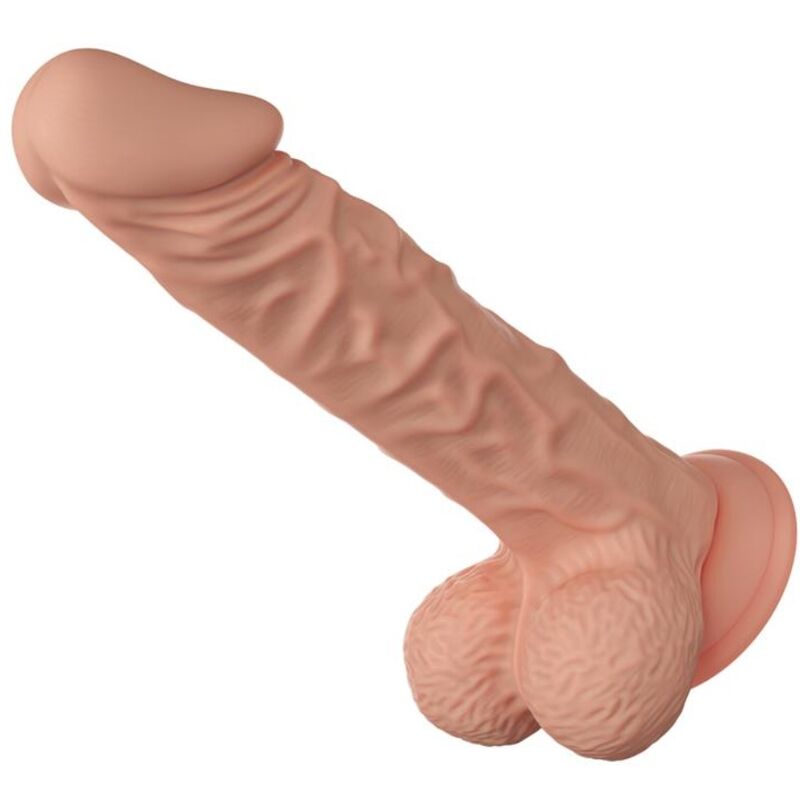 DANCE - PRACHTIGE ONTMOETING BURAQ REALISTISCHE FLEXIBELE DILDO 24 CM NATUURLIJK