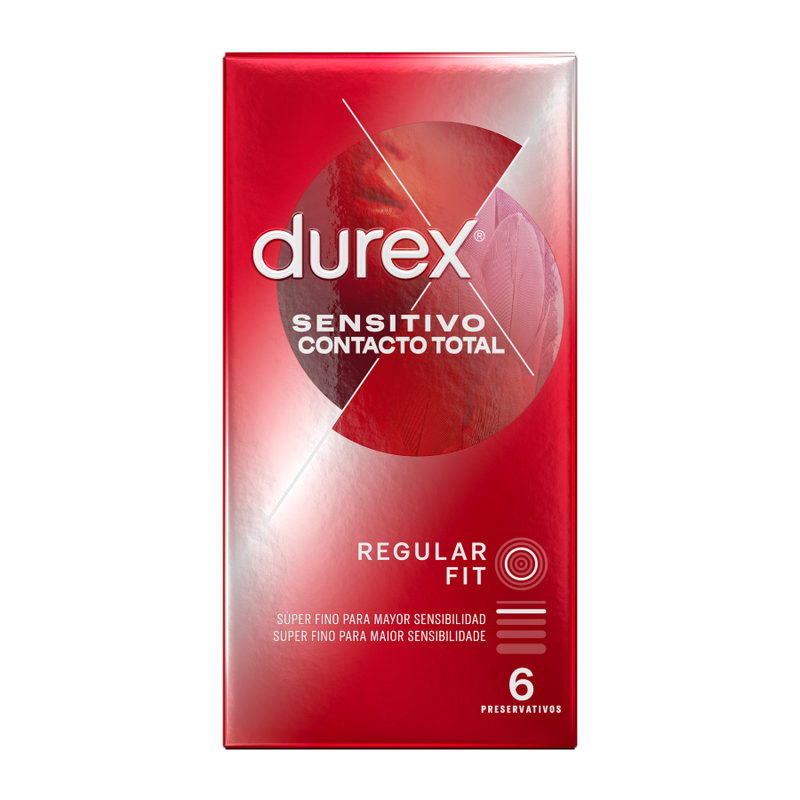 DUREX - SUPER THIN SENSITIVE 6 UNITS
