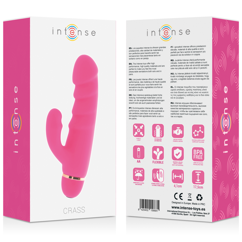 INTENSE - CRASS 20 SNELHEDEN SILICONE ROZE
