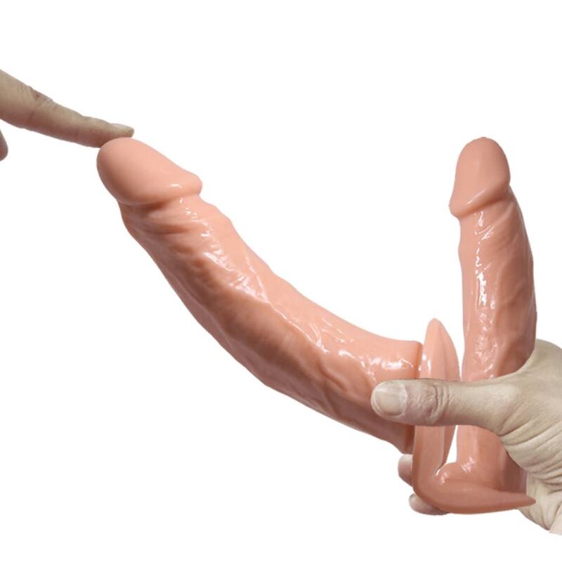 DANS - ULTRA PASSIONEEL HARNAS DUBBELE DILDO'S MET HARNAS