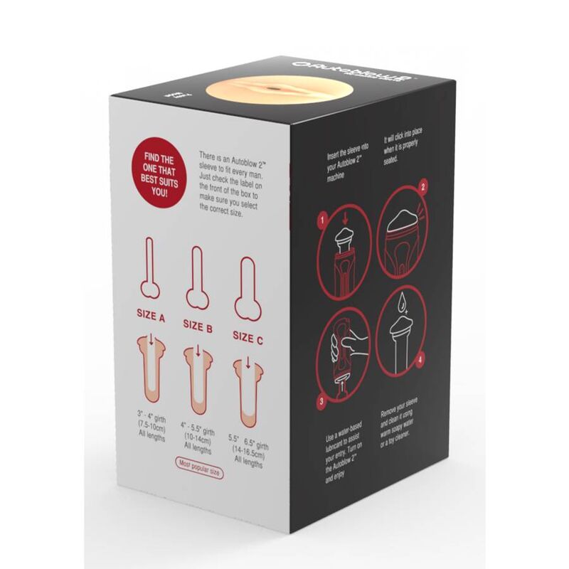 AUTOBLOW - VAGINALE SLEEVE 2+ MAAT C