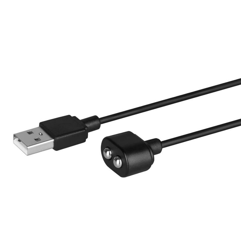 SATISFYER - ZWARTE USB-OPLAADKABEL