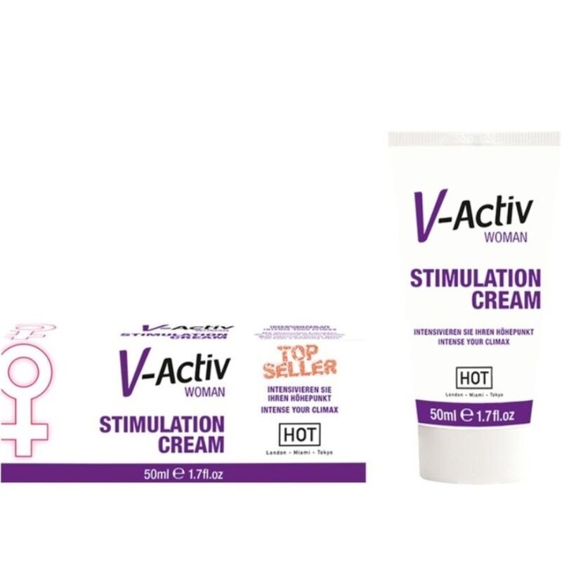 HOT - V-ACTIV STIMULERENDE CRÈME VOOR VROUWEN 50ML