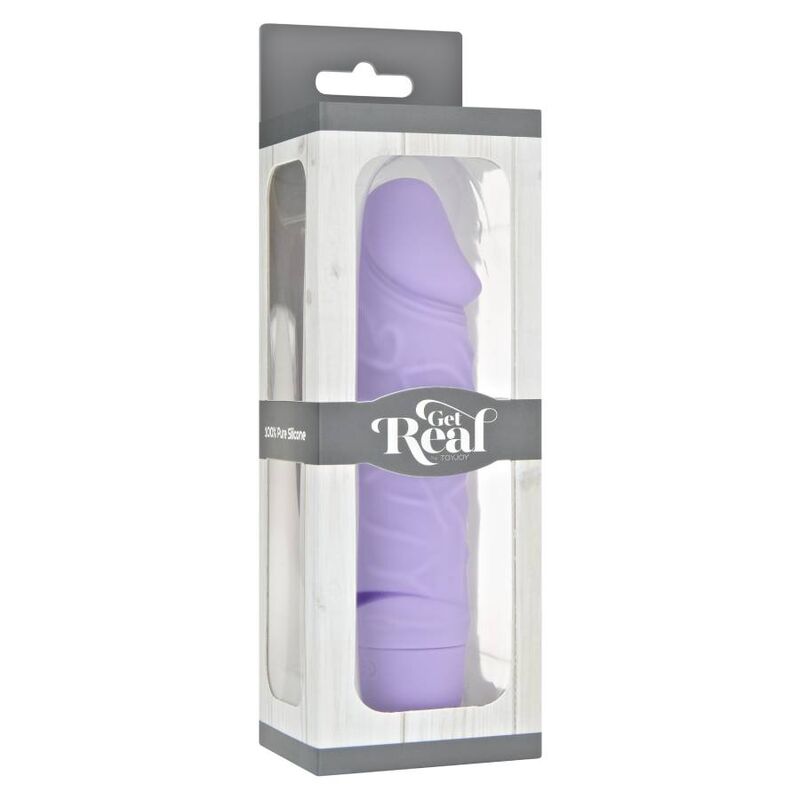 GET REAL - MINI KLASSIEKE PAARSE VIBRATOR